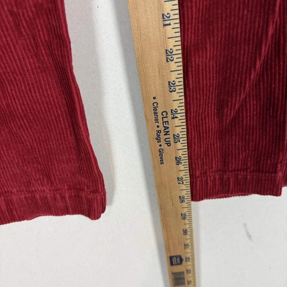The Children's Place Pants Boys 14 27x28 Red Corduroy Chino Twill Casual School